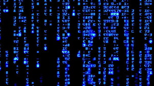 Binary Code Background 23014, Green Binary Code HD wallpaper