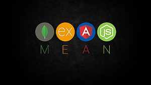 MEAN Stack Walpaper Ultra, JavaScript Code HD wallpaper