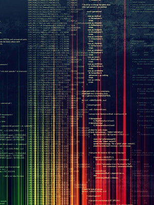 Código de programación, codificación de Python fondo de pantalla del teléfono