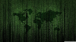 Binary code?! – Let it be beautiful, Green Binary Code HD wallpaper