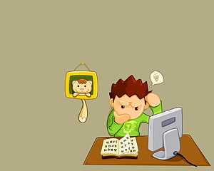 Programador joven chico gato computadora divertido programador gris [] para su, móvil y tableta. Explora programador. Programador , Código , Programación informática , Programación de anime fondo de pantalla