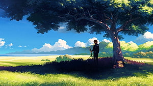 Anime Peaceful HD wallpaper