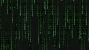 Matrixcode-Szene C LINK, Live-Binärcode HD-Hintergrundbild