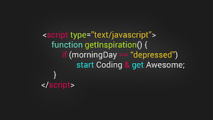 JavaScript, kod JavaScript Tapeta HD