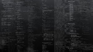 Code, schwarzer Code HD-Hintergrundbild