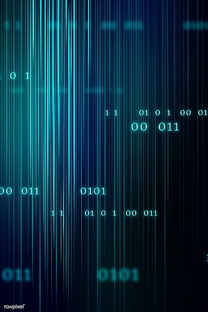 Stream of binary code design vector. / Aew. Code , Binary code, Vector, Binary Numbers HD phone wallpaper