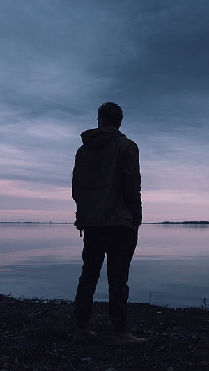 Sad, Depressed Boy HD phone wallpaper