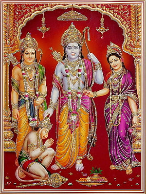 Ram Darbar - Glitter Poster. Happy ram navami, Wishes , Shree ram HD phone wallpaper