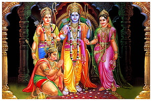 Ram Sita – 1080, Ram Darbar HD wallpaper