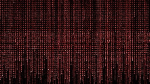 Matrixcode., Roter Binärcode HD-Hintergrundbild