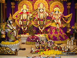 Sri Sri Sita Rama Laxman Hanuman HD wallpaper