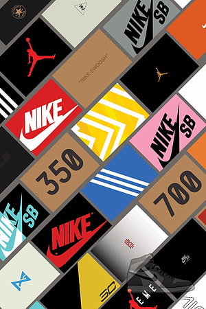 Sneaker Box Wall Art Poster . Nike , Sneakers box, Sneakers, Shoe Box HD phone wallpaper