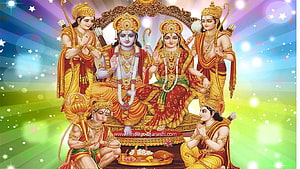Ram darbar for , mobile and laptop on this diwali. In this pic lord ra. Lord hanuman HD wallpaper
