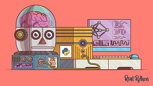 Apprendimento automatico con Python (percorso di apprendimento): vero Python, tipi di apprendimento automatico Sfondo HD