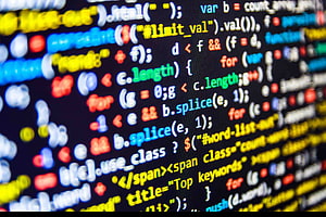 Código de computadora fondo de pantalla