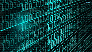 World information technology background with binary code | Binary code HD wallpaper