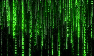Código Binario, Código Binario Matriz fondo de pantalla