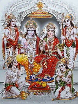 god, Ram Darbar HD phone wallpaper