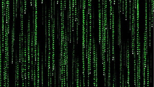 Codice binario animato - . Codice, scientifico, Informatica, Binario verde Sfondo HD