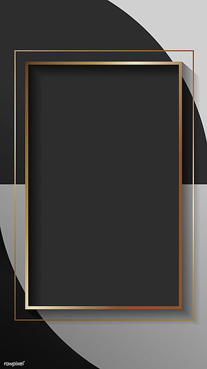 Blank rectangle black abstract frame vector. premium . Black background , Poster background design, Black abstract, Abstract Rectangle HD phone wallpaper