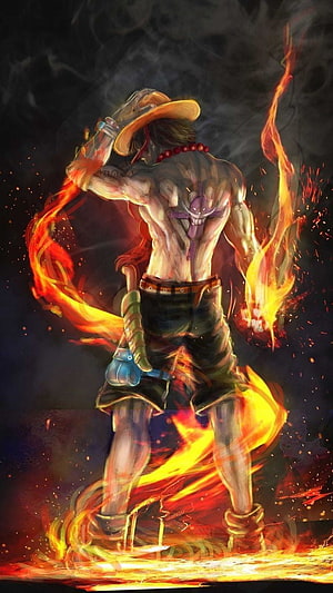 One piece, luffy, nami HD phone wallpaper